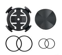 Gdfnmogo Support de chronomètre pour guidon de vélo - Support de minuterie en plastique noir avec installation facile, compatible avec la plupart des chronomètres, Enha (Lot de 4)