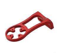 Gdfnmogo Support de compteur pour guidon intégré pour Garmin Light Stand pour caméra Cateye - Noir - Plastique - Ordinateur de vélo pour Bryton (rouge)