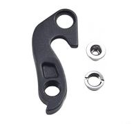 Gdfnmogo Support de dérailleur arrière, en alliage d'aluminium pour support de dérailleur de vélo, performance durable pour vélos de montagne et de route compatibles (1 pièce)