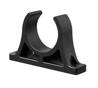 Gdfnmogo Support de pagaie pour canoë, support de rames en plastique avec pour une installation facile, clip de pagaie léger pour canoës, pour accessoires, noir