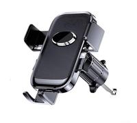 Gdfnmogo Support de téléphone à 360° avec mains - Capteur de gravité GPS rotatif et sécurisé pour grille d'aération de voiture (sortie d'air)