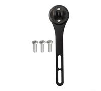 Gdfnmogo Support d'ordinateur intégré pour guidon de vélo, pour Bryton et pour Cateye, support GPS de vélo léger en alliage d'aluminium pour route (pour)