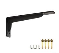 Gdfnmogo Support mural robuste en acier avec capacité de charge de 400 kg pour comptoirs Shelvi d'intérieur et d'extérieur (15,2 cm)