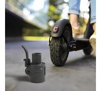 Gdfnmogo Support pliable pour scooter électrique F30, adaptateur de tube de support pliable avec connecteur de cadre en métal, matériel de scooter portable en noir