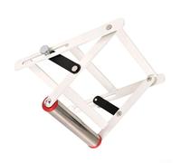 Gdfnmogo Support réglable en matériau pour machine à découper, hauteur de 55 à 135 mm, support d'établi en métal avec design pliable, compatible avec les tables élévatrices de travail du bois