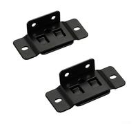 Gdfnmogo Supports de connecteur de meubles en métal en forme de L à 90 degrés pour canapé sectionnel emboîtable Fixation fixe Insert 2 en 1 pour canapé, causeuse inclinable (noir)