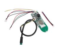 Gdfnmogo Tableau de bord de trottinette électrique pour Xiaomi Mi4 Lite - Panneau de commutation de rechange avec circuit imprimé - En plastique vert