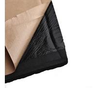 Gdfnmogo Tapis d'insonorisation automobile pour pare-feu, capot, portes et châssis - Mousse de caoutchouc avec couche de feuille d'aluminium, coussin d'isolation thermique et acoustique, flamme