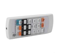 Gdfnmogo Télécommande de rechange pour ventilateur électrique compatible avec KDK ELMARK Universelle ABS Blanc 2 piles AAA Fabrication professionnelle 4