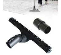 Gdfnmogo Tête de brosse pour sol dur pour aspirateur avec roulettes, buse de 32 mm et adaptateur 32-35 mm, poils ABS et PP, compatible avec droit, bidon et (tête de 32 mm)