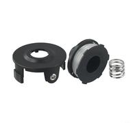 Gdfnmogo Tête de débroussailleuse avec ressort pour Tap & Go 195858-1 196146-9, compatible avec Makita DUR181Z DUR141 DUR180Z UR180D, nylon ligne 1,6 mm, longueur 8,3 m, herbe d'alimentation (1 pièce)