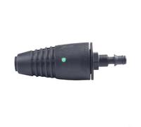 Gdfnmogo Tête de rechange rotative pour nettoyeur haute pression, buse de pulvérisation haute pression 130 bar, matériau PA66+GF, compatible avec Lavor, Comet et