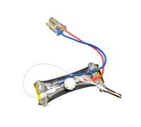 Gdfnmogo Thermostat de dégivrage en métal KSD303A7N8 pour réfrigérateurs, interrupteur de contrôle de température pour réguler le refroidissement et éviter l'accumulation de givre (orange)