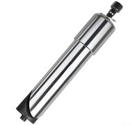 Gdfnmogo Tige de vélo pliable en aluminium pour fourche avant de 22,2 mm et 25,4 mm, compatible avec tube de direction de 28,6 mm, extension de hauteur de 38 mm, vis en acier inoxydable et couvercle