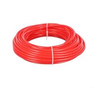 Gdfnmogo Tube en silicone 4 x 6 mm ID x OD, 20 m Tuyau d'eau flexible pour machine à découper, machine à rainer, pompe à capteur, refroidisseur d'eau - Rouge