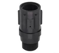 Gdfnmogo Vanne de régulation de pression d'irrigation 15-45 PSI avec interface filetée interne et externe à six points, contrôleur de débit d'eau en plastique durable pour jardin et goutte à goutte