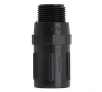 Gdfnmogo Vanne de régulation de pression d'irrigation 15-45 PSI avec interface filetée interne et externe à six points, contrôleur de débit d'eau en plastique durable pour jardin et goutte à goutte