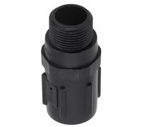 Gdfnmogo Vanne de régulation de pression d'irrigation 15-45 PSI avec interface filetée interne et externe à six points, contrôleur de débit d'eau en plastique durable pour jardin et goutte à goutte