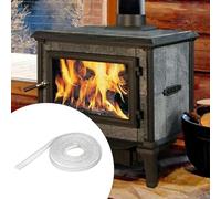 Gdfnmogo Verre - 15 x 3 mm - Corde de four à granulés pour joints de four et cuisinière - Joint d'échangeur de chaleur en fibre de verre - Joint de porte de cheminée (250 cm)