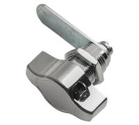 Gdfnmogo Verrou à came en alliage de zinc | Cadenas de porte mécanique sans clé | pour boîte aux lettres, armoire, tiroir, casier, matériel de meubles | 16 mm, 20 mm, 25 mm, 30 mm (16 mm)