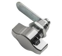 Gdfnmogo Verrou à came en alliage de zinc | Cadenas de porte mécanique sans clé | pour boîte aux lettres, armoire, tiroir, casier, matériel de meubles | 16 mm, 20 mm, 25 mm, 30 mm (25 mm)