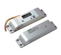 Gdfnmogo Verrou électrique pour contrôle d'accès | Mécanisme de verrouillage de porte DC 12 V/24 V | Capteur magnétique, retard réglable de 0 à 3 à 6 s | Aluminium A