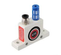 Gdfnmogo Vibromasseur pneumatique à bille en alliage d'aluminium pour emploi industriel 0,à partir de 15 pour 0,8 MPa Pression de travail Pt1/4 Filetage 7500 à 34 100 fois/min Freque (K-10)