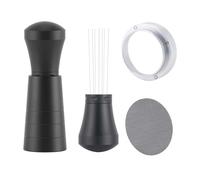 GdHaHSP WDT Tool Kit d'accessoires porte-filtre 58 mm, écran Puck Screen & bague de dosage, aiguille à expresso avec 7 aiguilles fines, accessoires pour expresso, accessoires de café pour porte-filtre
