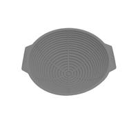 GDHKDDFL Bol de Fermentation pour pâte 1 Panier Pliable en Silicone for la Cuisson du Pain au levain(Grey,Circle)