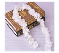 GDHKDDFL Couronne Murale Fleurs de Cerisier artificielles de 100 cm, Fleurs en Soie, décoration de Plafond de Mariage, Fausse Guirlande, Arche de Lierre, décoration de fête à Faire soi-même(White)