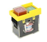 GDHKDDFL Remplacement d'interrupteurs à l'ancienne, Interrupteur électromagnétique étanche 5E4 250 V 6 A, Bouton de démarrage, Protection Contre Les pannes Courant