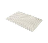 GDHKDDFL sous-Verres en Silicone, Tapis Isolant créatif, Dessous de Plat Anti-brûlure, en PVC imperméable, ménager, Bleu(White)