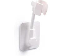 GDHKDDFL Support de Douche, 1 Support de Douche à Main sans Clou, Rotation 360°, poignée Robuste(White)