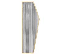 GDMDPTE Cloison de séparation pour urinoir, cloison de séparation pour urinoir, cloison de séparation pour Toilettes, écran de confidentialité pour urinoir pour Hommes fixé au Mur, écran d