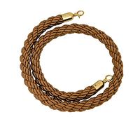 GDMDPTE Cordons en Velours Rouge avec Crochets dorés - Lot de 4 barrières de contrôle de Foule de Luxe pour événements, cinémas, fêtes, entrées de Tapis Rouge, Zones VIP et expositions
