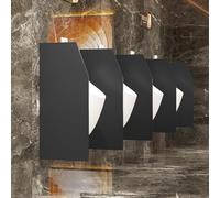 GDMDPTE Écran de confidentialité et cloison pour urinoir, raccords en Acier Inoxydable pour Une confidentialité Accrue dans Les Toilettes publiques, idéal pour Les Bureaux, Les supermarché