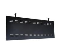 GDMDPTE Panneau de confidentialité Noir pour Bureau à Domicile, Double Usage : Protection pour Les Yeux, Bureau et comptoir, séparateur sous Bureau pour Bureaux Assis-Debout (58,2 x 15,7 Pouces)