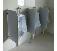 GDMDPTE Séparateur d'urinoir Mural, cloison de séparation pour urinoir pour Hommes, cloison pour urinoir pour Adultes, cloison de séparation pour Toilettes pour écoles/centres commerciaux/