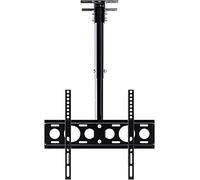 GDMDPTE Support de Montage Mural pour téléviseur à écran Plat de 26 à 60 Pouces, inclinable et pivotant, Hauteur réglable 400 x 400 mm, Noir. Optimisez Le Confort de visionnage et l'espace (3 m).