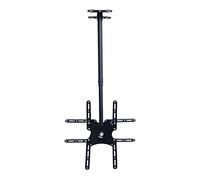 GDMDPTE Support TV Double Face pour Plafond, Rotation à 360°, Compatible avec Les téléviseurs à écran Plat de 32 à 75 Pouces, Max. 400 x 400 mm, 4 m