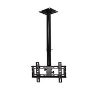 GDMDPTE Support TV Plafond, Hauteur réglable, Compatible avec écran Plasma LED de 14 à 32 Pouces, Support TV sur Poteau jusqu'à 40 kg, VESA Max. 200 x 200 mm, A-0,52 m