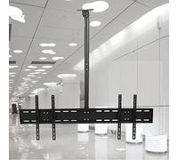 GDMDPTE Support TV, Support de Plafond réglable, Support de Suspension inclinable et pivotant à 360°, Support de Poteau TV à Mouvement Complet, Convient à la Plupart des téléviseurs de 14 à 40 Pouce