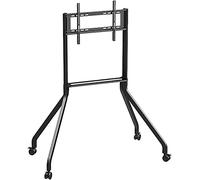 GDMDPTE Support TV Universel, Support TV amélioré, Support de Sol Mobile, écran publicitaire, Chariot de conférence, Chariot TV Portable Universel