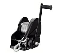 GDMDPTE Treuil de Bateau autobloquant avec câble en Acier Durable de 15 m - Chargement et déchargement sans Effort pour Les Bateaux - Idéal pour Les Amateurs de Navigation et de Plein air