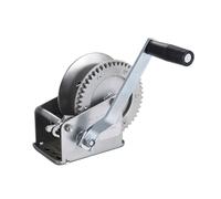 GDMDPTE Treuil Manuel 725 kg pour remorques de Bateaux - Treuil Manuel Noir Robuste avec Sangle pour l'ancrage et Le remorquage - Solution de treuillage Durable et fiable