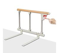 Gdmokle Barrière de lit, Pliable Barrière de Sécurité lit pour Personnes Âgées, Adultes Poignée D'aide, Garde-Corps de lit pour Chambre, Hospitaliers, Facile à Poser, 70x40cm (Yellow)