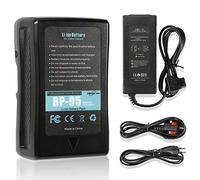 GDORUN 95Wh 6600mAh BP-95 V-Mount V-Lock Camera Batterie pour Sony Camcorder Video Camera BMCC Arri Canon EOS Aja Cion Blackmagic URSA Cine Alta USB Output D-Tap LED Panel BP-L60A BP-800S