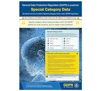 Gdpr en Practise Poster - Special Catégorie des données - A3