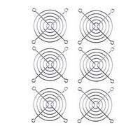 GDQLCNXB Lot de 6 protège-doigts en métal pour ventilateur d'ordinateur 80 mm