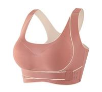 Gdqzzeaiix Brassiere Femme,Gilet d'exercice de Yoga et Soutien Gorge à Sangles Boucle latérale décalée sur Le Devant pour Femmes Anneau en Latex sans Acier